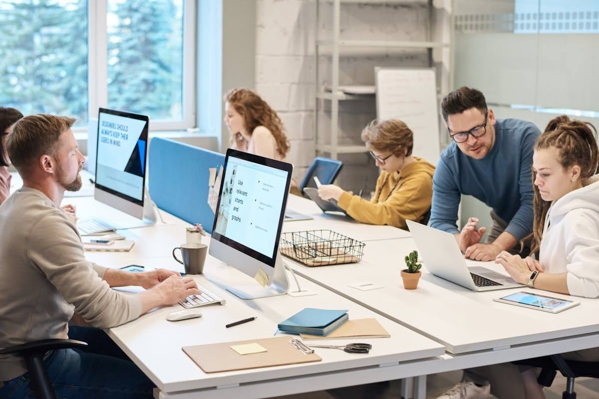 Credeli IT team at work